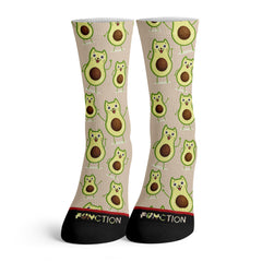 Function - Avocato Avocado Cat Fashion Socks