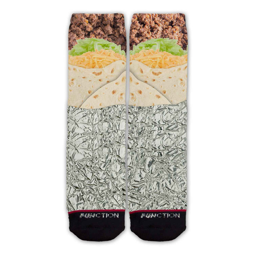 Function - Beef Burrito Food Fashion Socks