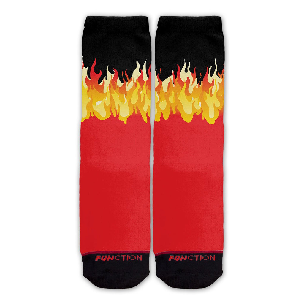 Function - Cartoon Fire Fashion Socks