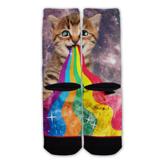 Function - Cat Tongue Rainbow Galaxy Fashion Socks