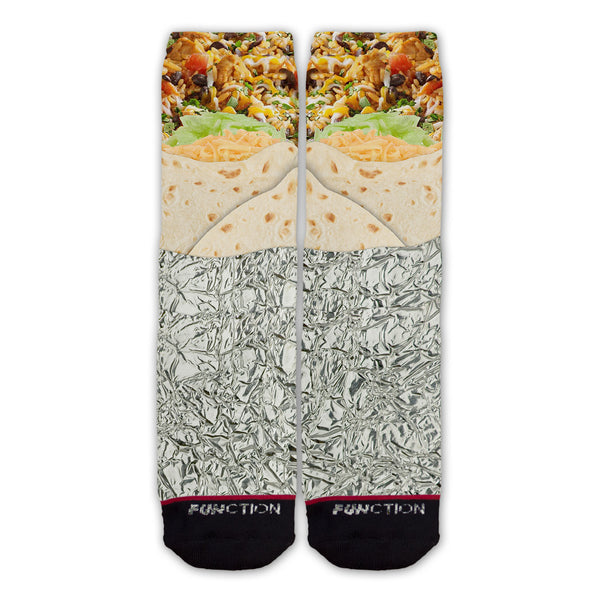 Function - Chicken Burrito Food Fashion Socks