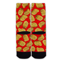 Function - Chicken Nuggets Pattern Fashion Sock