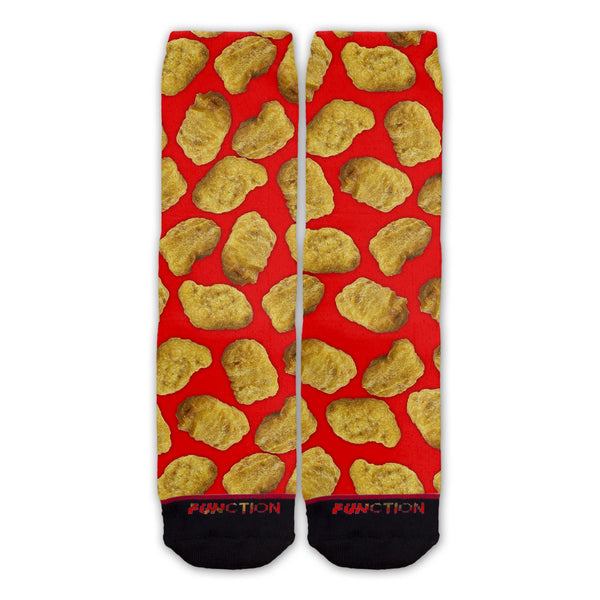 Function - Chicken Nuggets Pattern Fashion Sock