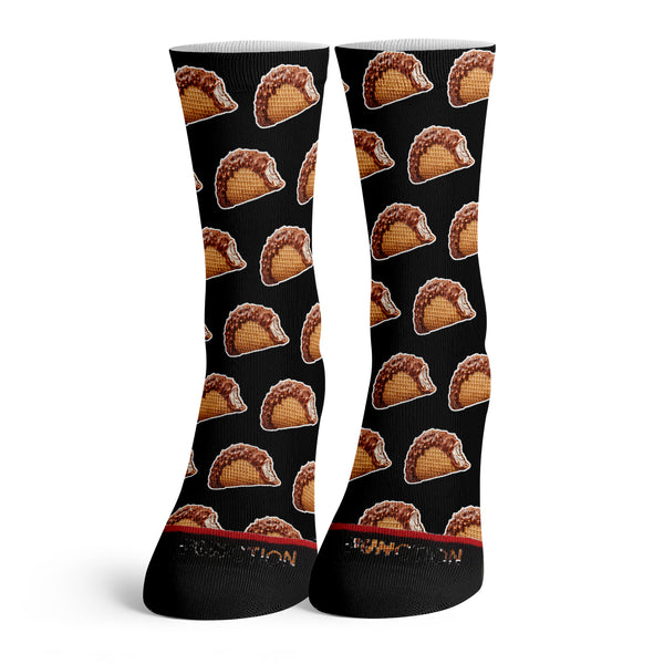 Function - Chocolate Taco Ice Cream  Socks
