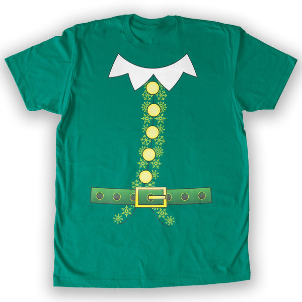 Function -  Elf Costume Men's Fashion T-Shirt Kelly Green
