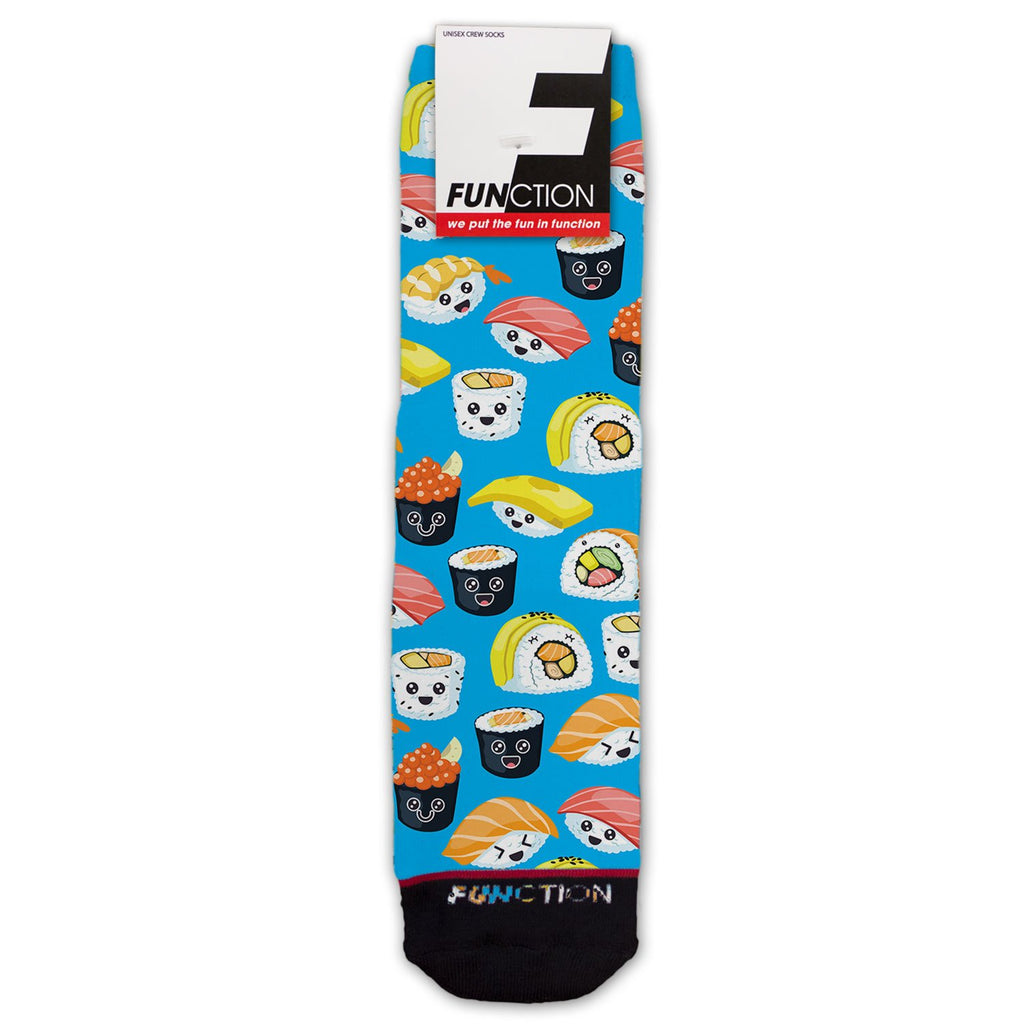 Function - Happy Sushi Cartoon Pattern Fashion Socks