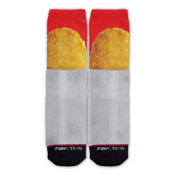 Function - Hash Brown Fast Food Potato Breakfast Fashion Socks