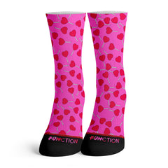 Function - Heart Lollipop Pattern Valentines Fashion Socks