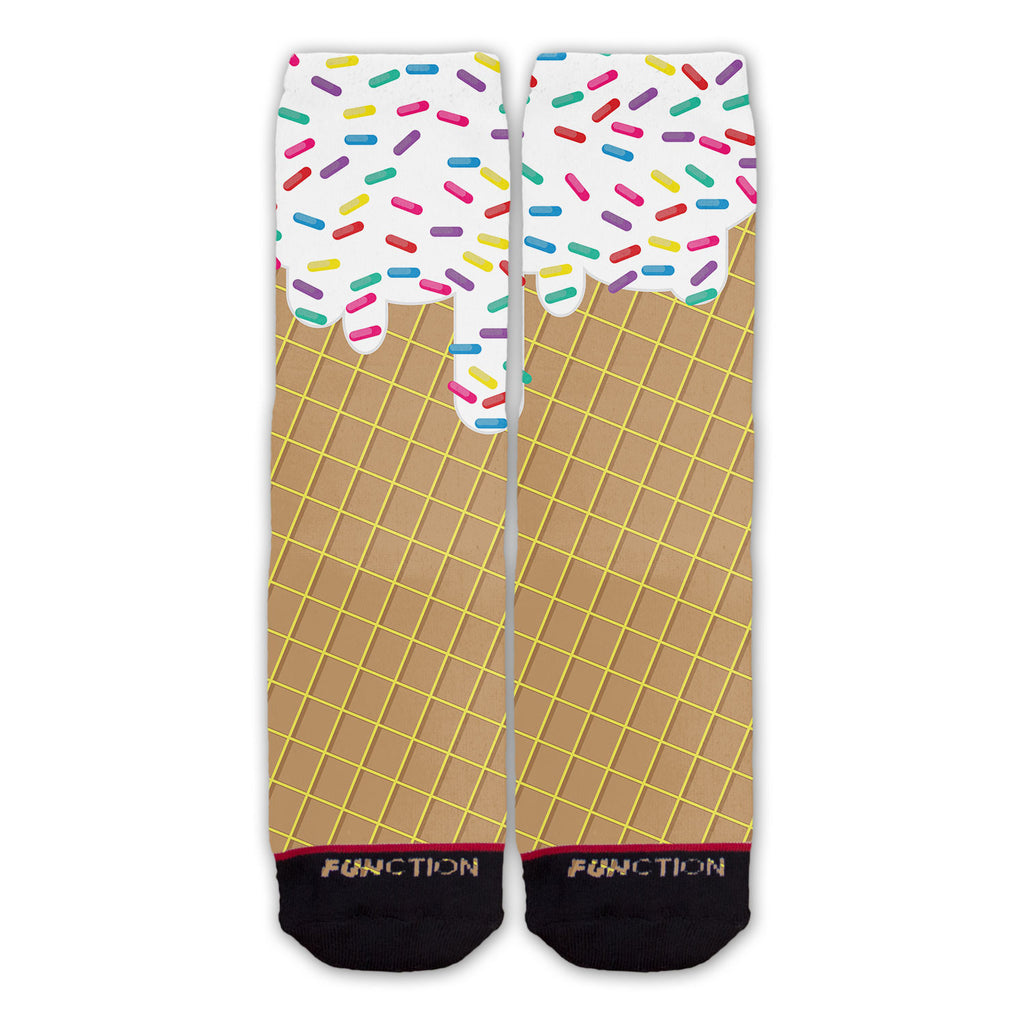 Function - Ice Cream Cone Cartoon Fashion Socks