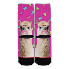 Function - Llama Bubblegum Fashion Socks