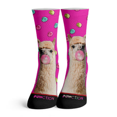 Function - Llama Bubblegum Fashion Socks