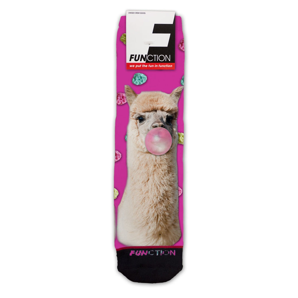 Function - Llama Bubblegum Fashion Socks