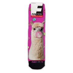 Function - Llama Bubblegum Fashion Socks