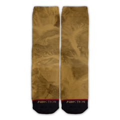 Function - Orange Tie Dye Dreamy Watercolor Fashion Socks