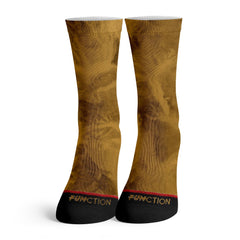 Function - Orange Tie Dye Dreamy Watercolor Fashion Socks