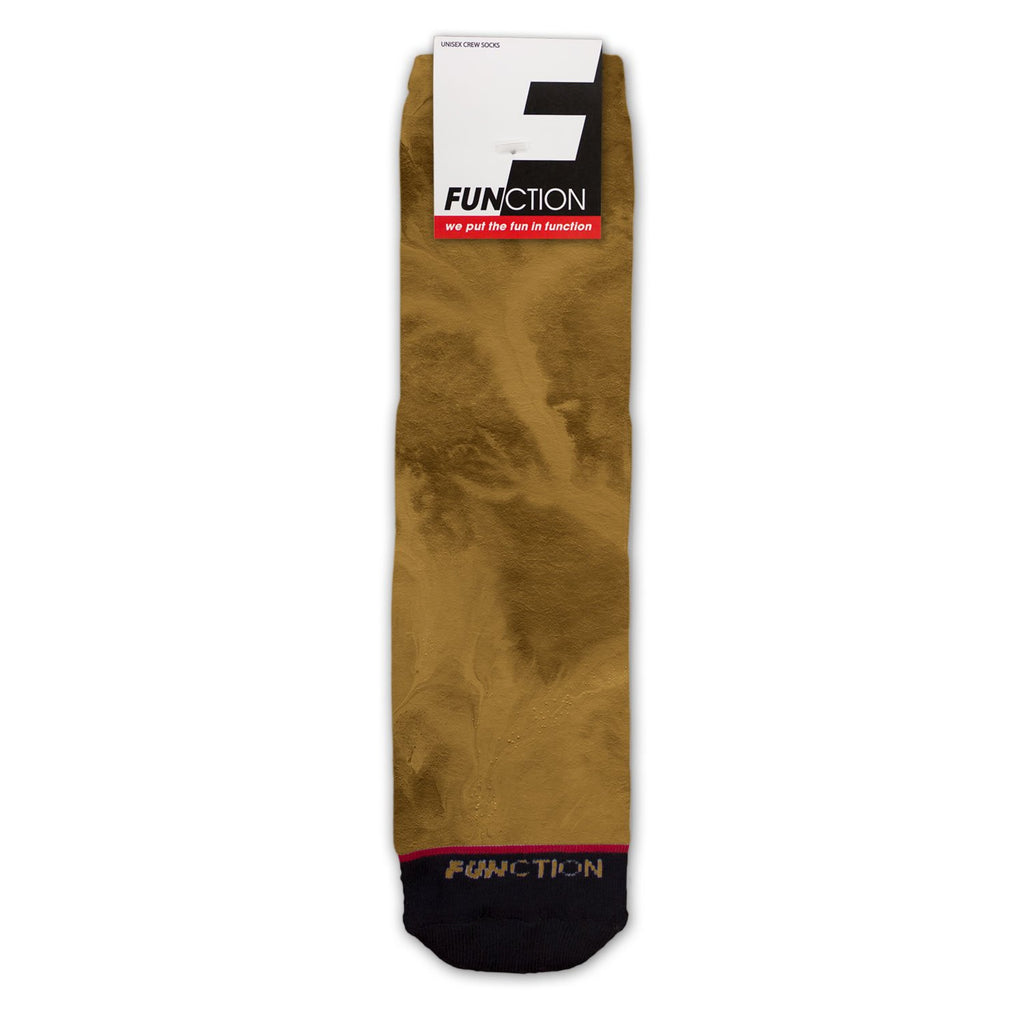 Function - Orange Tie Dye Dreamy Watercolor Fashion Socks