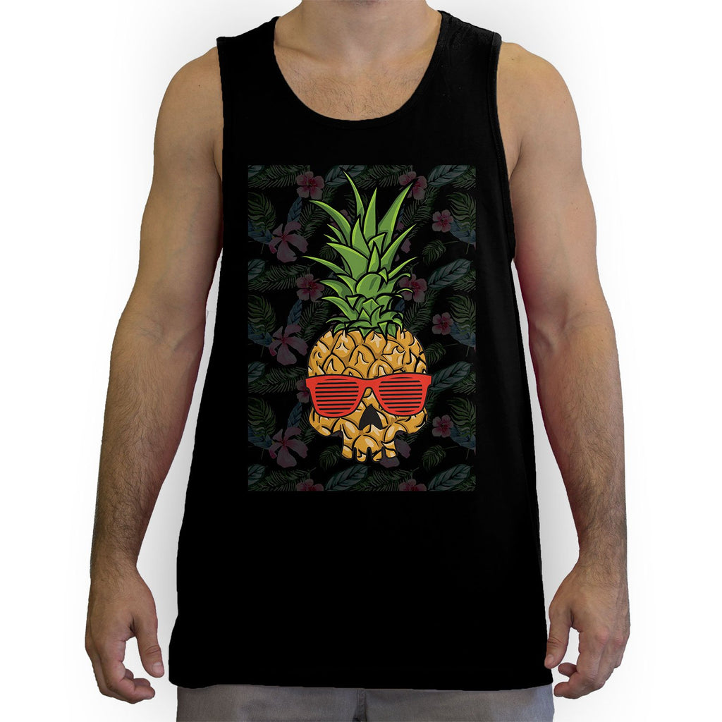 Function -  Pineapple Skull Men's Fashion Tank Top
