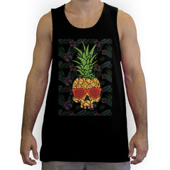 Function -  Pineapple Skull Men's Fashion Tank Top