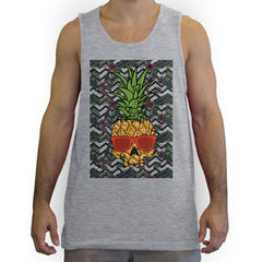 Function -  Pineapple Skull Men's Fashion Tank Top