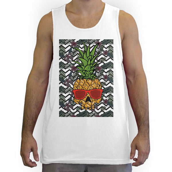 Function -  Pineapple Skull Men's Fashion Tank Top