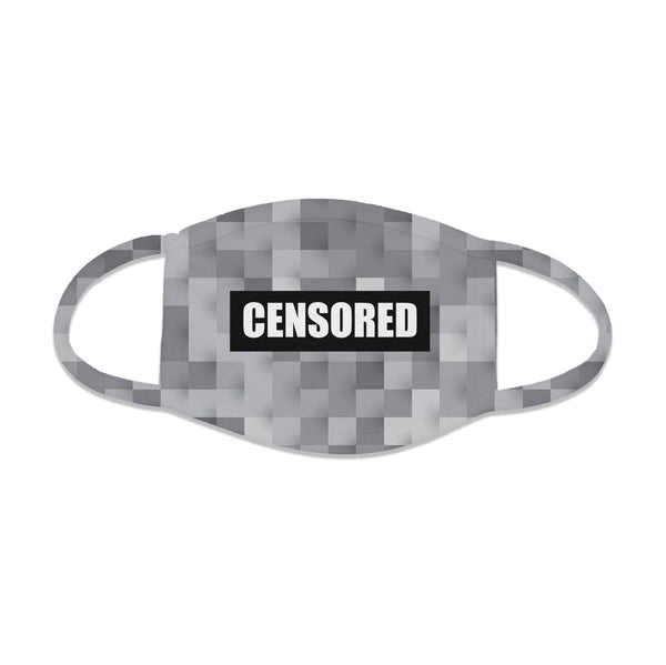 Function - Pixelated Censor Bar Face Mask