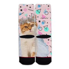 Function - Princess Cat Queen Animal Unisex Crew Socks