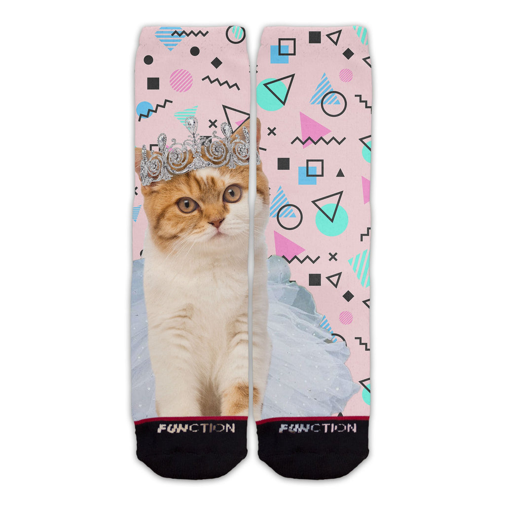 Function - Princess Cat Queen Animal Unisex Crew Socks