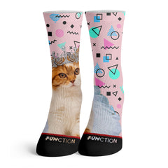 Function - Princess Cat Queen Animal Unisex Crew Socks