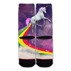 Function - Rainbow Farting Unicorn Fashion Socks