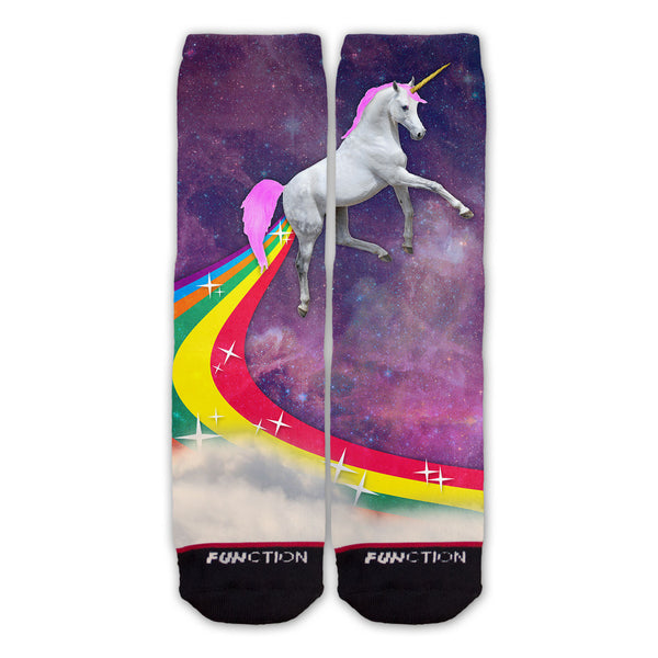 Function - Rainbow Farting Unicron Fashion Socks