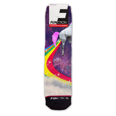 Function - Rainbow Farting Unicorn Fashion Socks