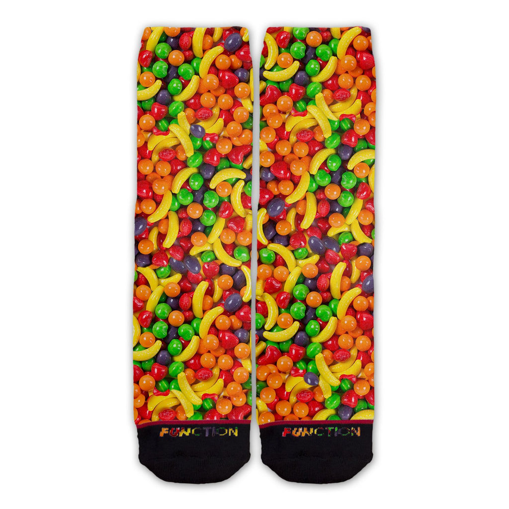 Function - Sour Candy Fruits Pattern Fashion Socks