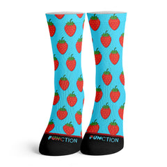Function - Strawberry Pattern Fashion Socks