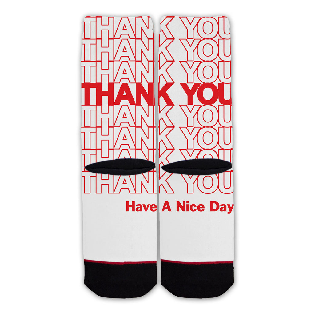 Function - Thank You Bag Fashion Socks