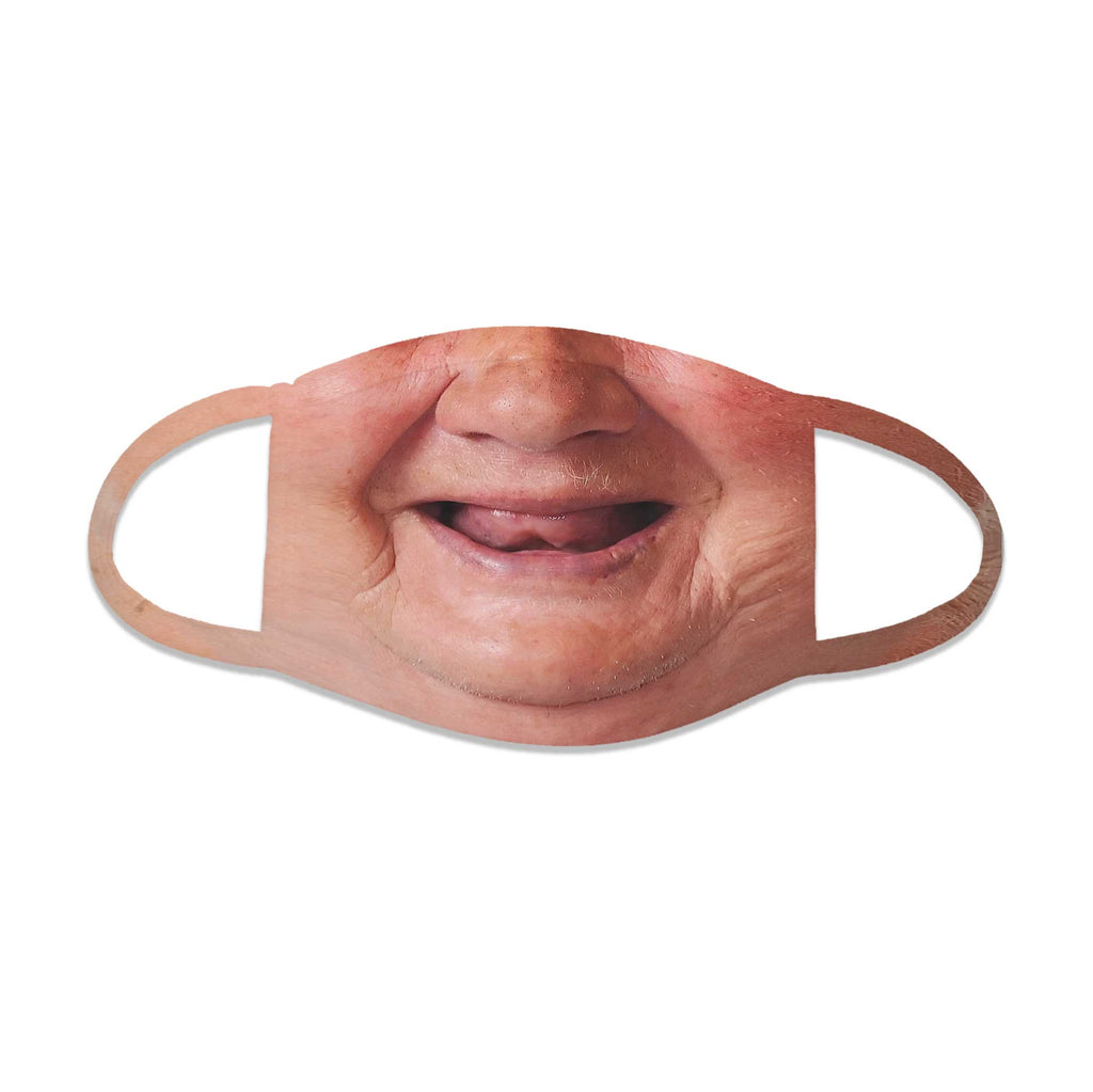 Function - Toothless Old Women Smiling Face Mask