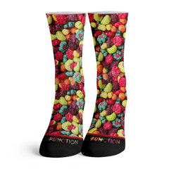 Function - Tricky Fruity Breakfast Cereal Fashion Sock