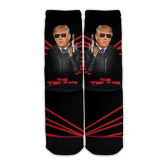 Function - The Trump I'll Be Back Terminator Adult Crew Socks