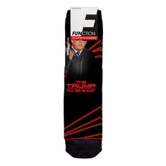 Function - The Trump I'll Be Back Terminator Adult Crew Socks