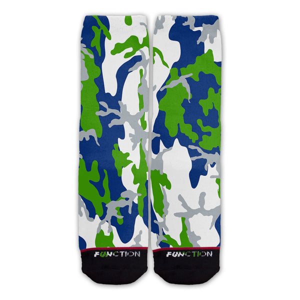 Function - Seattle Football Team Camo Fashion Socks