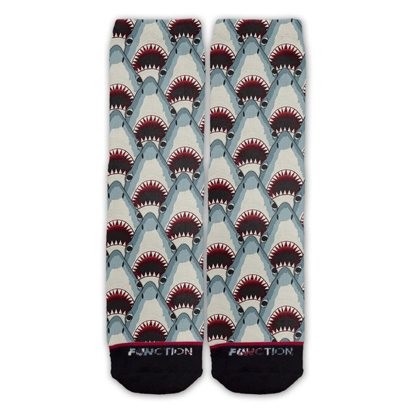 Function - Shark Mouth Pattern Fashion Socks