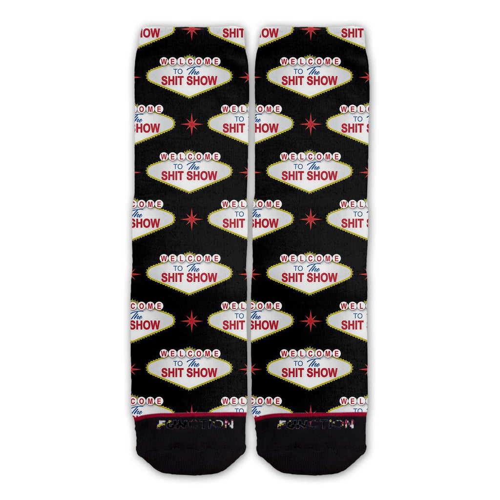 Function - Welcome To The Shitshow Pattern Fashion Socks