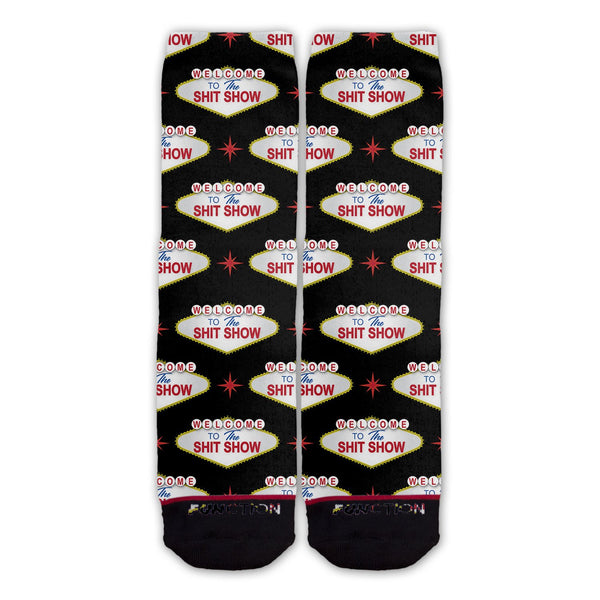 Function - Welcome To The Shitshow Pattern Fashion Socks