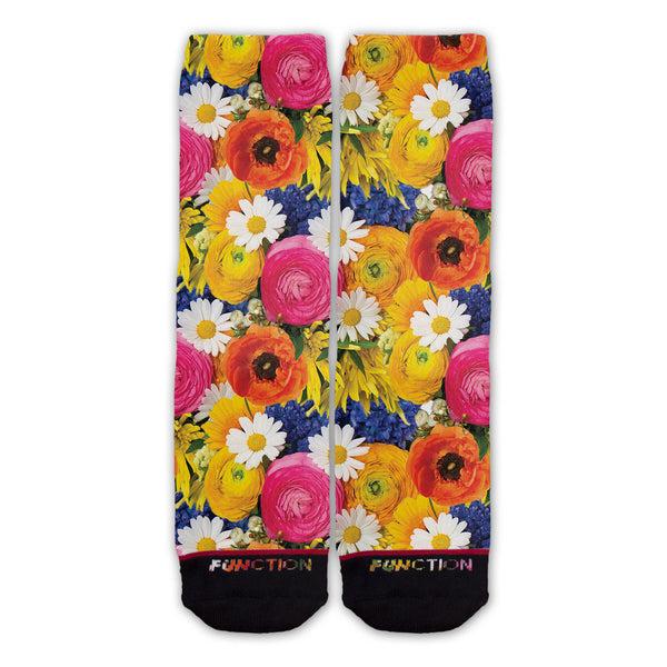 Function - Bouquet Of Flowers Fashion Socks