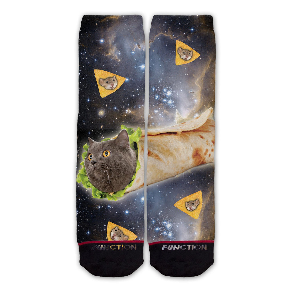 Burrito Cat Fashion Socks