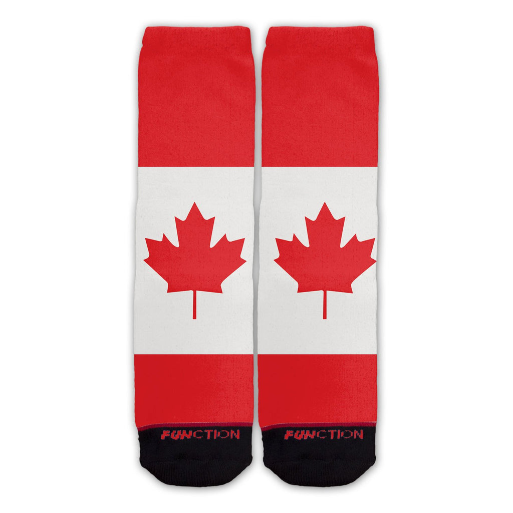 Canadian Flag Fashion Socks