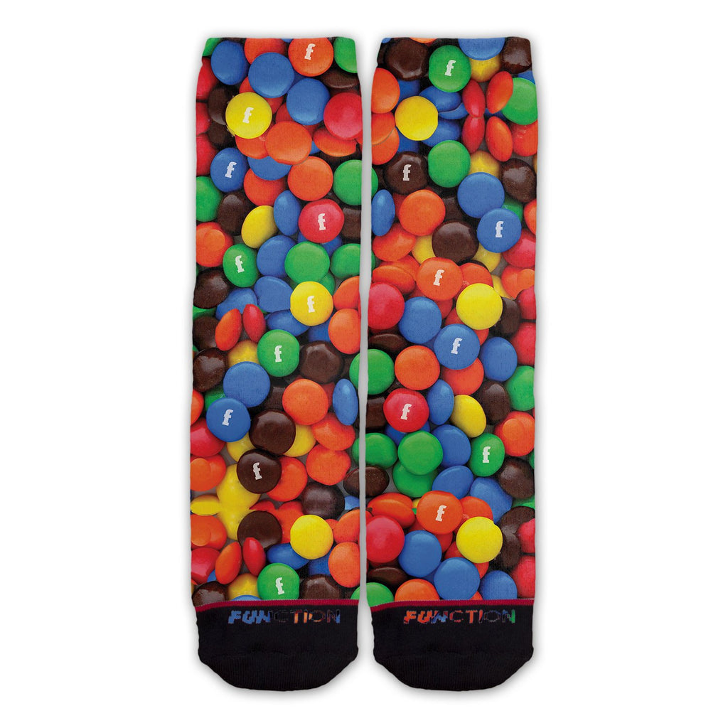 Function - Candy Coated Chocolate Pieces Fashion Socks