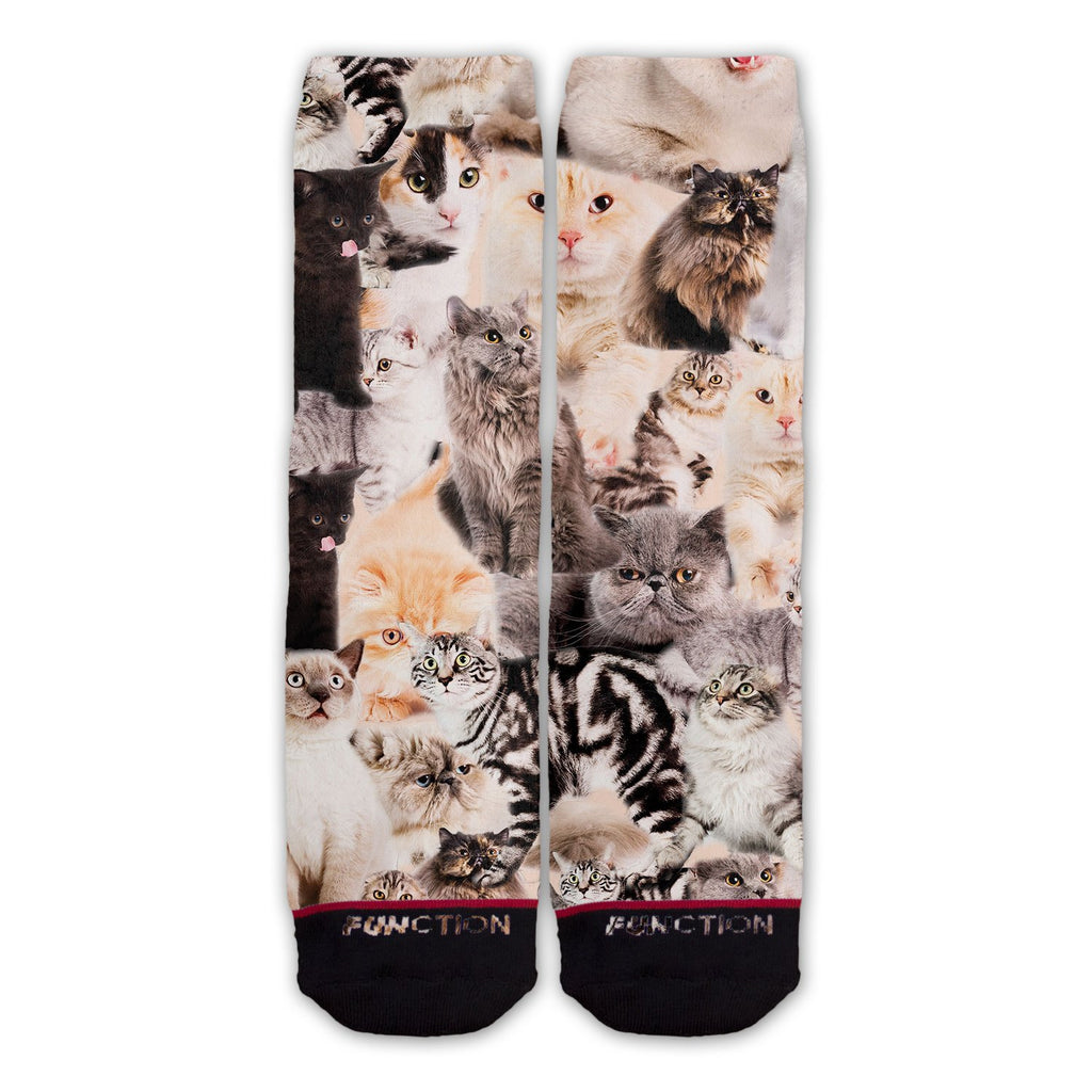 Function - Cat Collage Fashion Sock