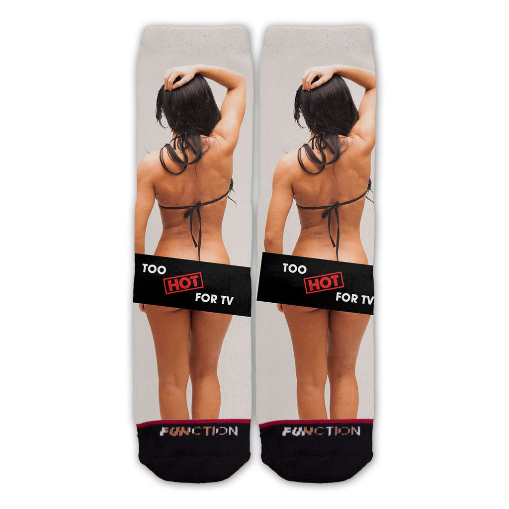 Function - Girl Butt Censored Fashion Socks