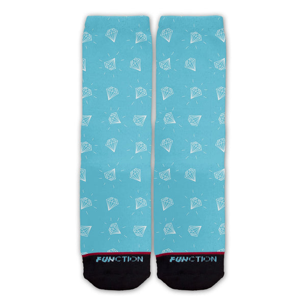 Function - Diamond Pattern Fashion Socks