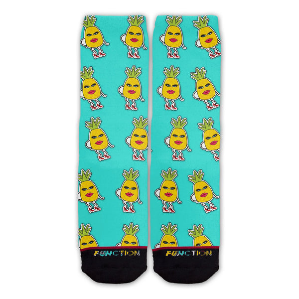 Function - Fineapple Pattern Fashion Sock